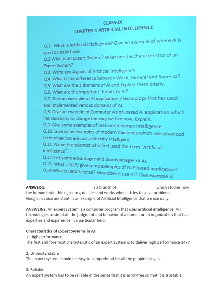 Introduction to Ai | PDF | Artificial Intelligence | Intelligence (AI ...