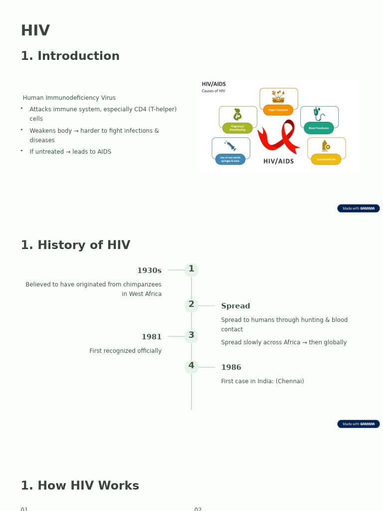 Hiv | PDF | Hiv/Aids | Hiv