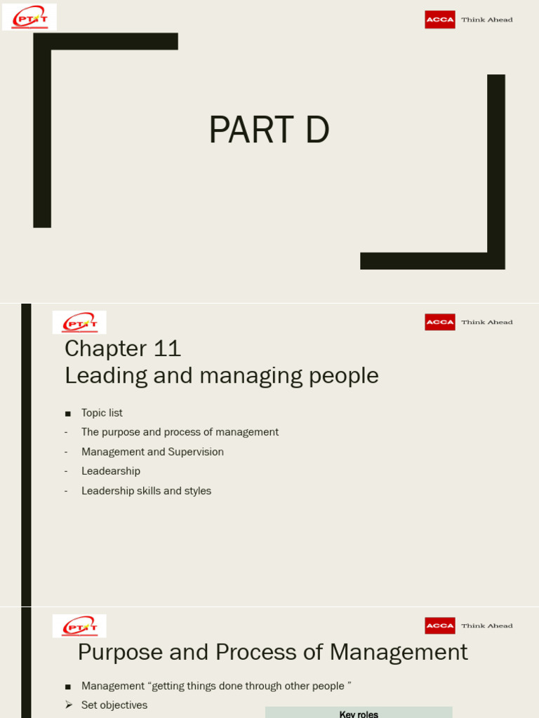 Managing Teams and Leadership Skills | PDF | Power (Social And ...