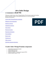 Creative Suite 5 Design Premium Read Me