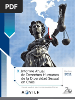 Informe DDHH Movilh Chile 2011 | PDF | Homofobia | El matrimonio ...