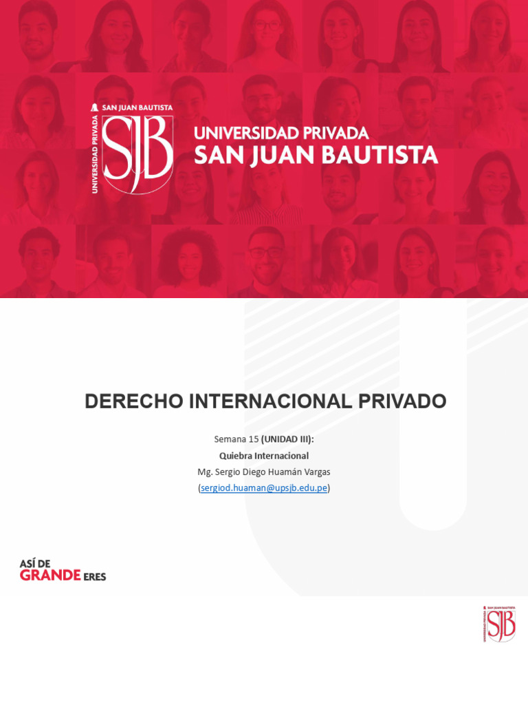 Quiebra Internacional: Aspectos Clave y Retos | PDF | Bancarrota | Justicia