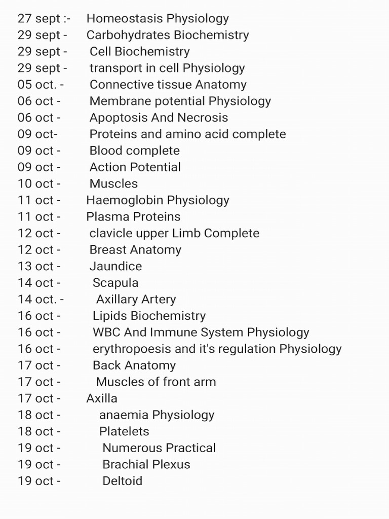 1 Month Topics - 231026 - 202255 | PDF