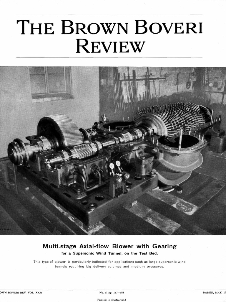 Brown Boveri Over-Speed Testing Systems | PDF | Turbine | Mechanical ...