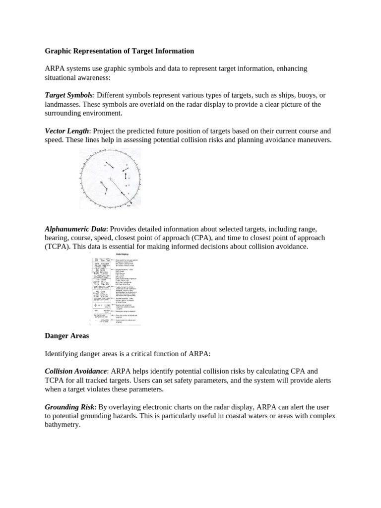 ARPA Target Information Visualization | PDF