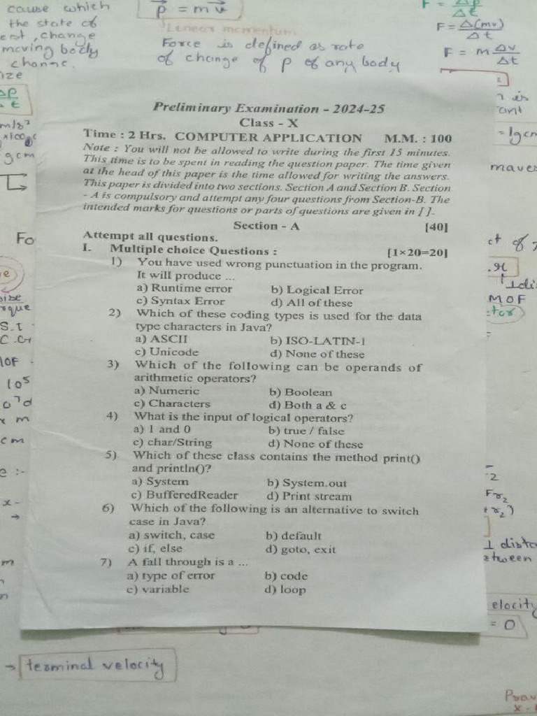 ST John S Computer Paper | PDF