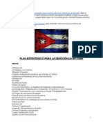 Plan Estratégico para La Democracia en Cuba