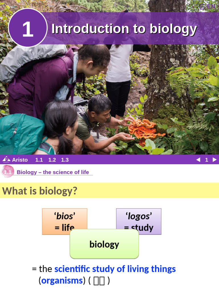 Introduction to Biology Basics | PDF | Biology | Organisms