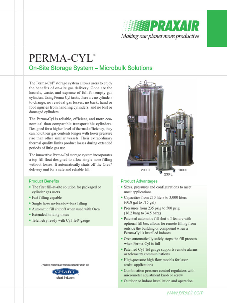 Perma-Cyl® On-Site Gas Storage System | PDF