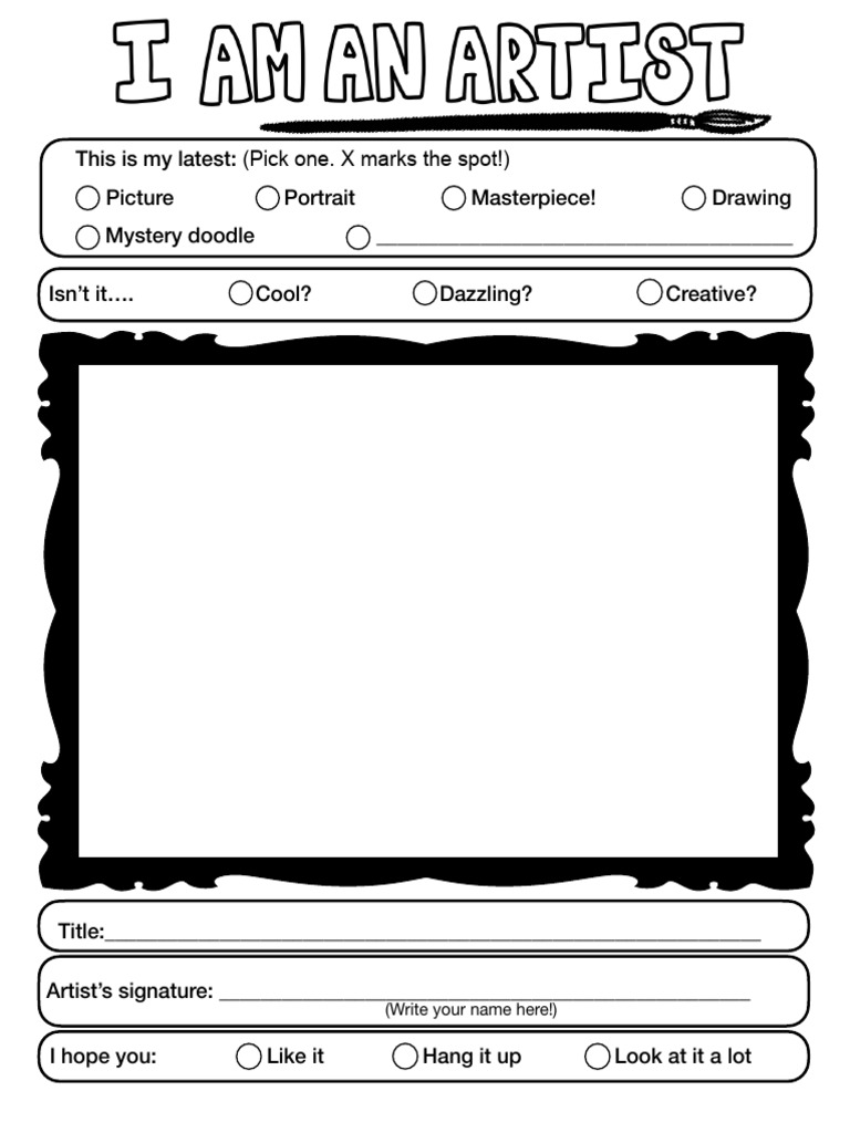 I Am An Artist | PDF