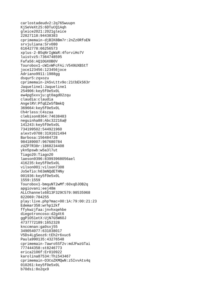 User Credentials and Access Codes | PDF