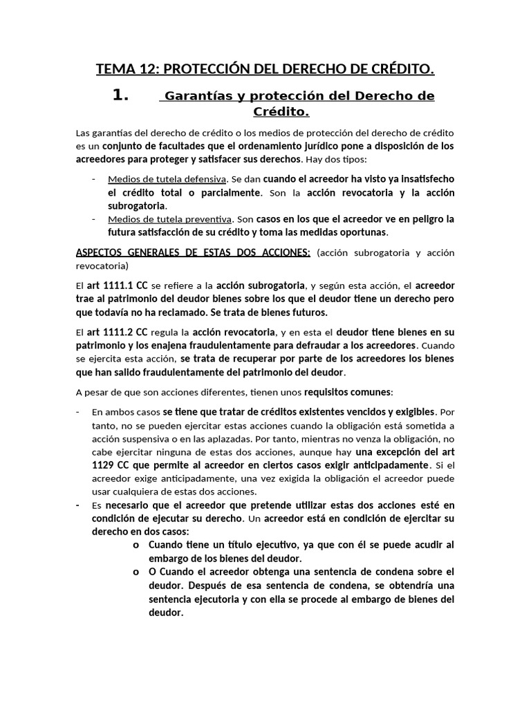 Tema 12 Derecho Civil (2571) | PDF | Bienes (Ley) | Daños y perjuicios