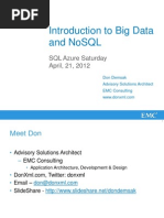 Download Introduction to Big Data and NoSQL by Max Chiu SN91147996 doc pdf