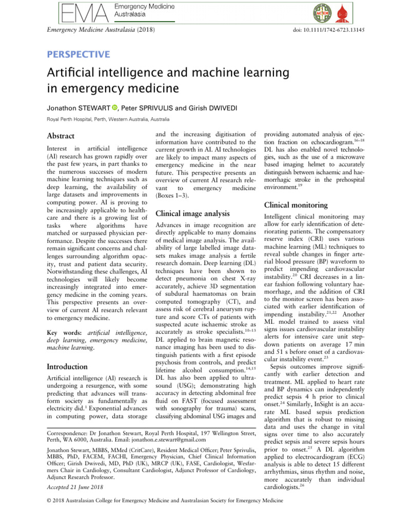 Artificial Intelligence and Machine Learning | PDF | Machine Learning ...