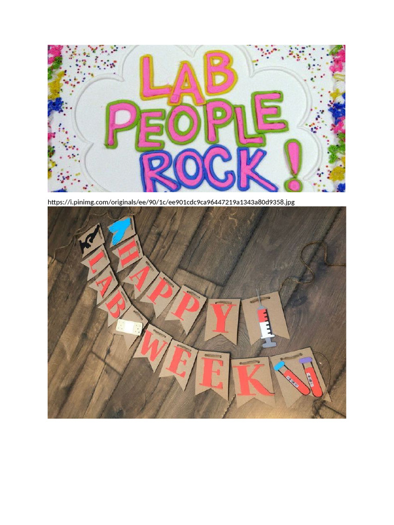 Lab Week Pics | PDF