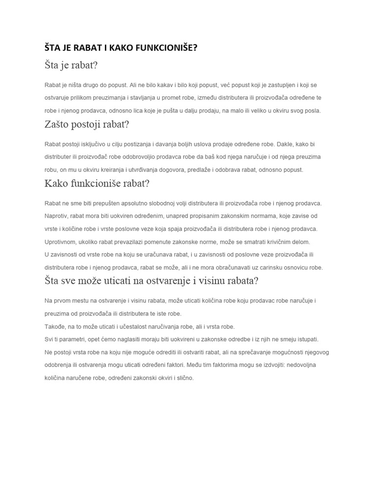 Rabat | PDF