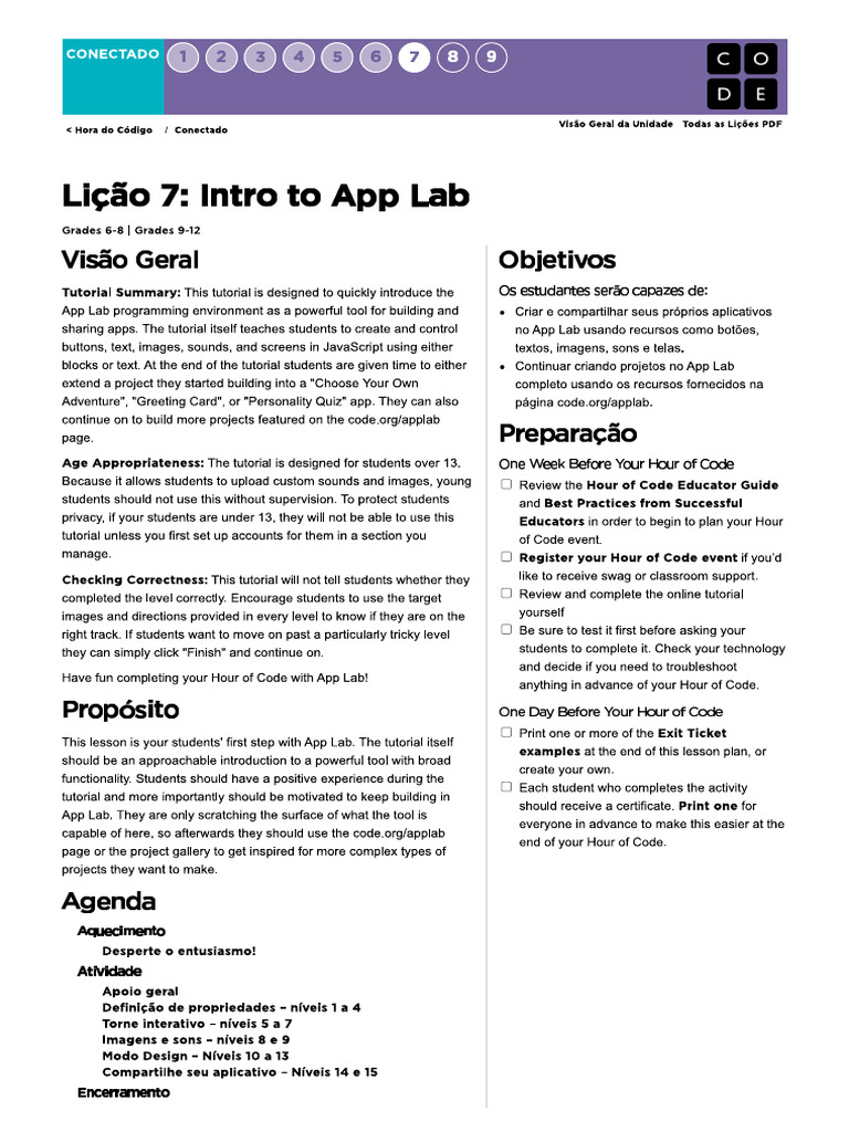Intro To App Lab | PDF