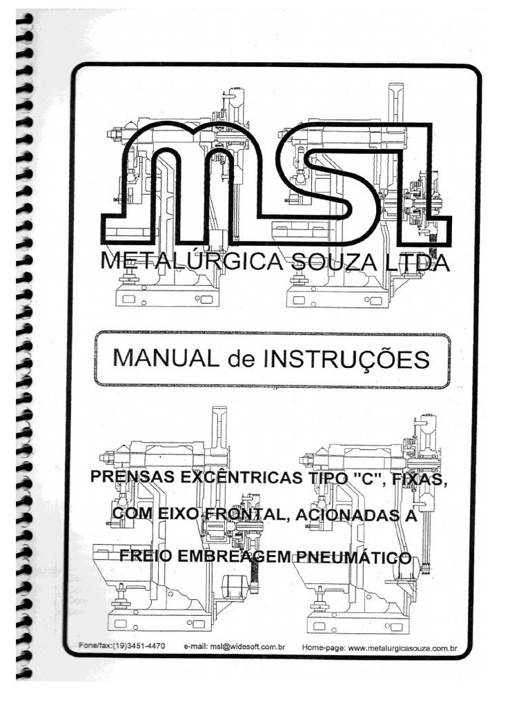 Manual Prensa MSL | PDF