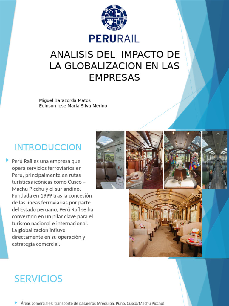 Impacto de la Globalización en PeruRail | PDF
