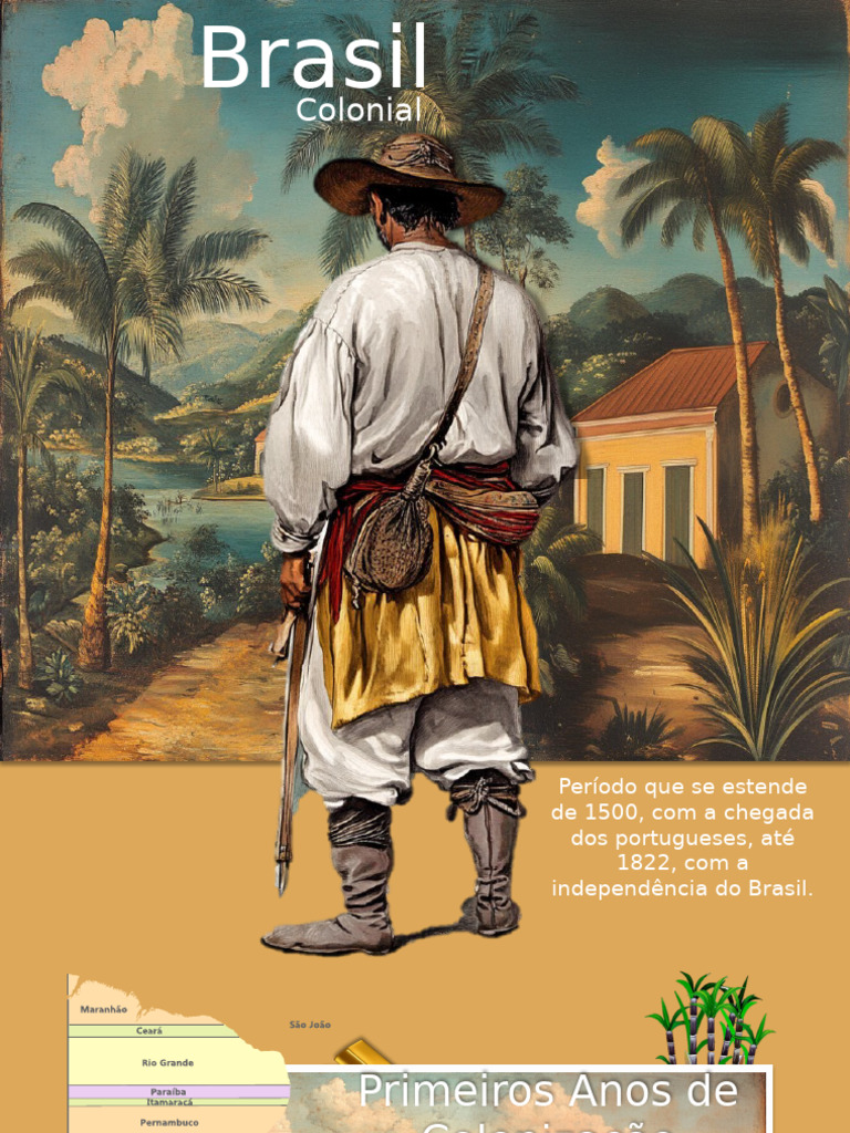 História do Brasil Colonial: 1500-1822 | PDF | Brasil