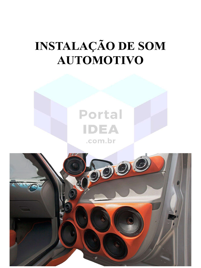 Instalação de Som Automotivo: Guia Completo | PDF | Som | Alto-falante