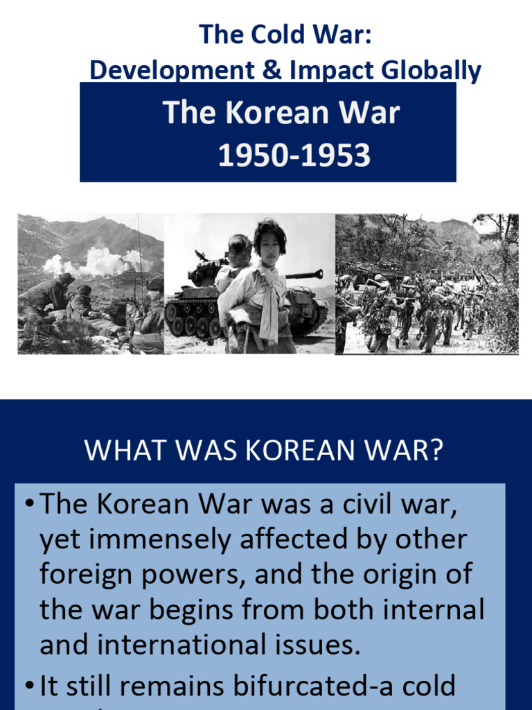 Overview of the Korean War (1950-1953) | PDF | Korean War | North Korea