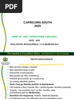 Grade 12 Sepedi Paper 1 Notes | PDF