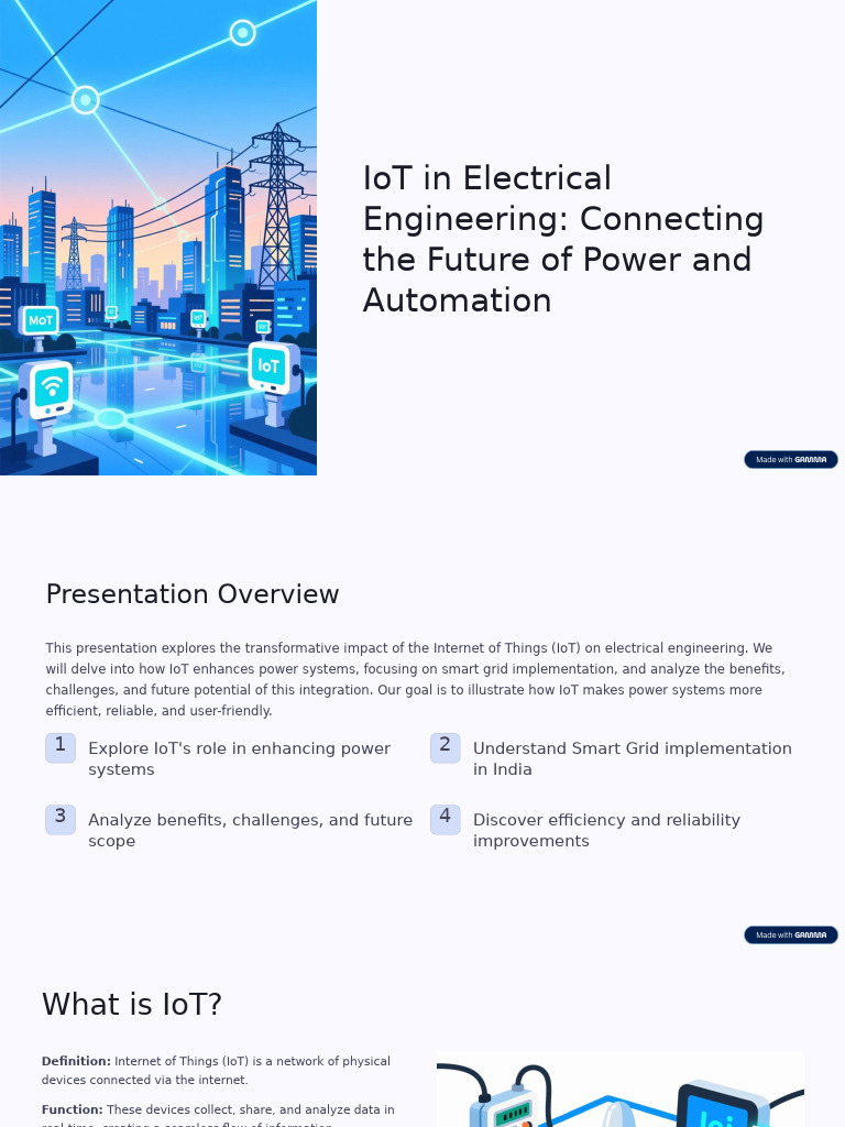 IoT Transforming Electrical Engineering | PDF | Internet Of Things ...