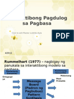 Interaktibong Pagdulog Sa Pagbabasa