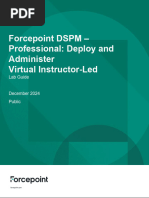 DLP Deployment Operations Checklist | PDF
