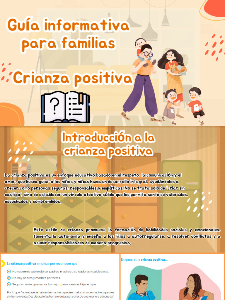 Guía de Crianza Positiva para Familias | PDF | Las emociones | Aprendizaje