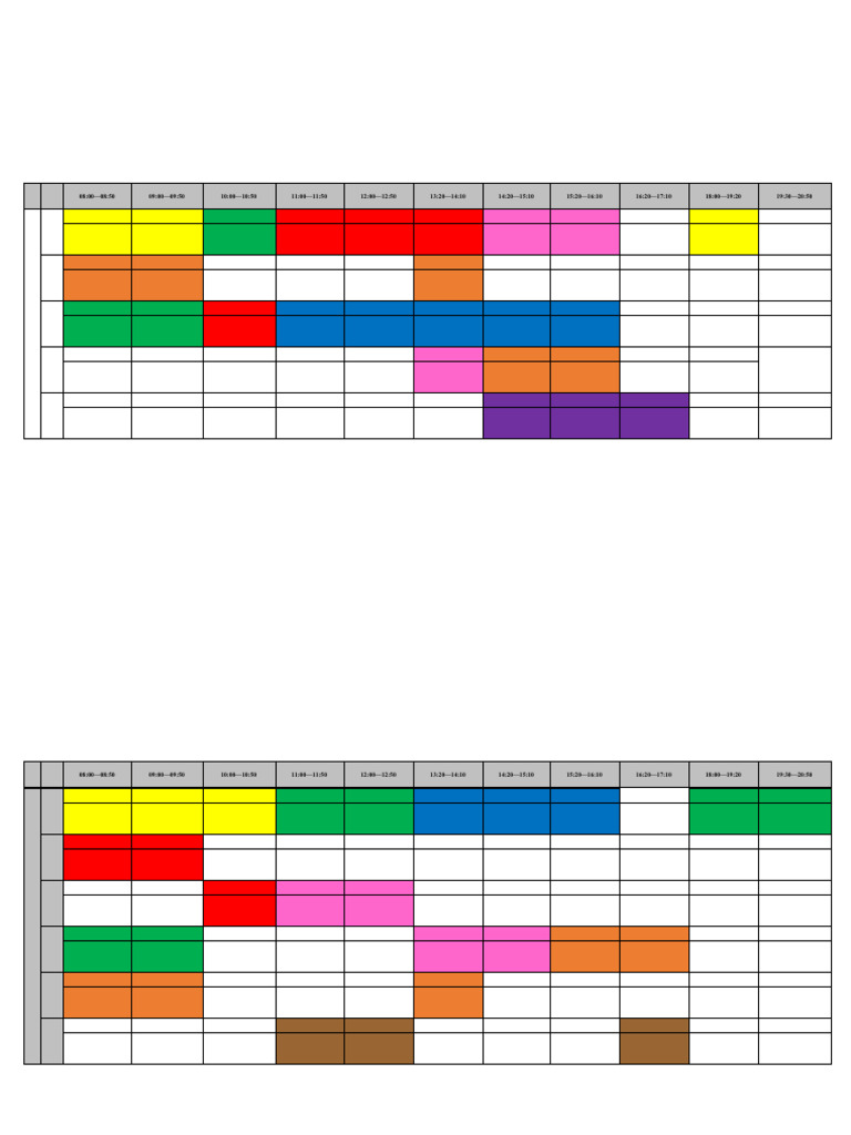 Fall 2025 Accounting & Finance Timetable | PDF | Accounting | Business