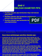 Bab 05 Optimasi Pemilihan Diameter Pipa