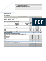 Performance Assessment Format 2011-2012
