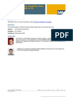 Extracting Pricing Conditions Data on Purchase Orders in BI