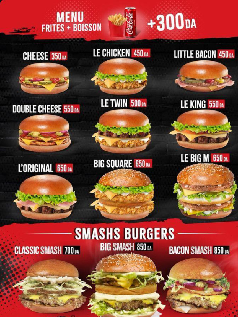 Menu Chicken Square | PDF