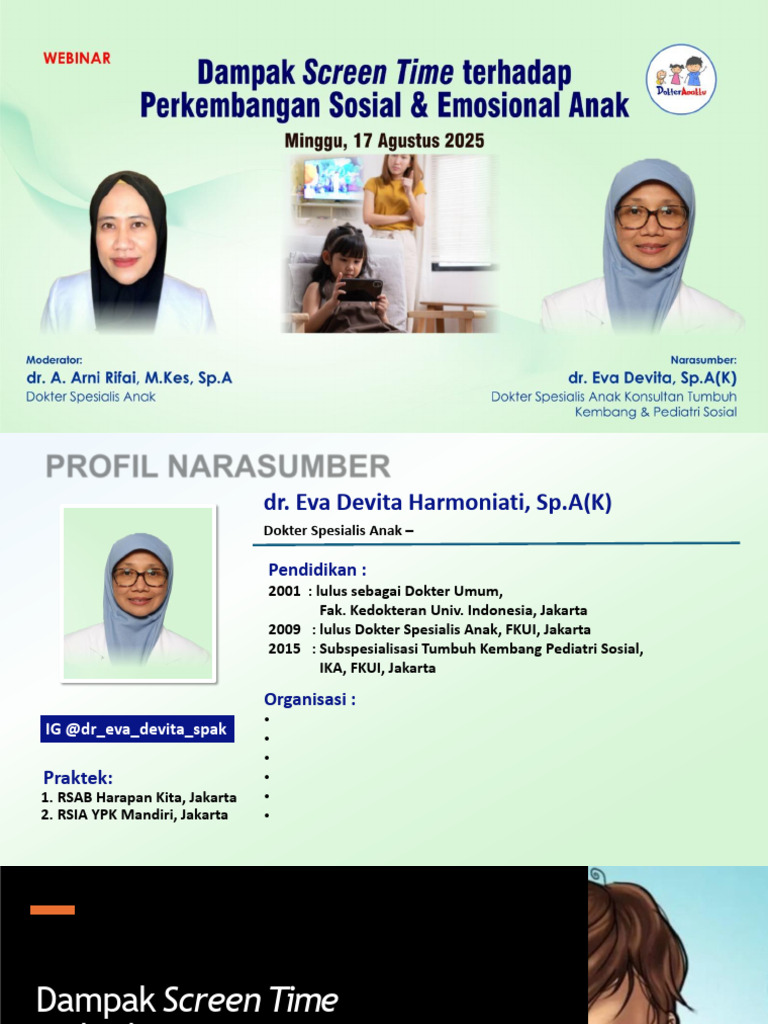 Dampak Screen Time pada Anak | PDF