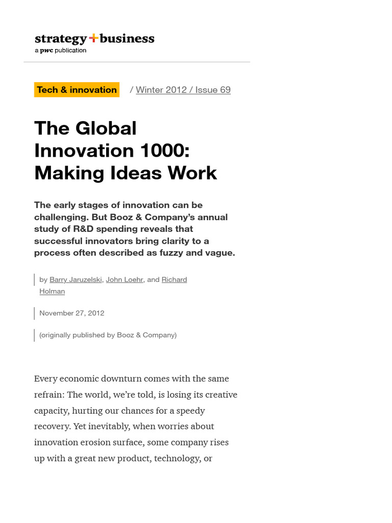 2024 Aerospace R&D Insights | PDF | Innovation | Research And Development