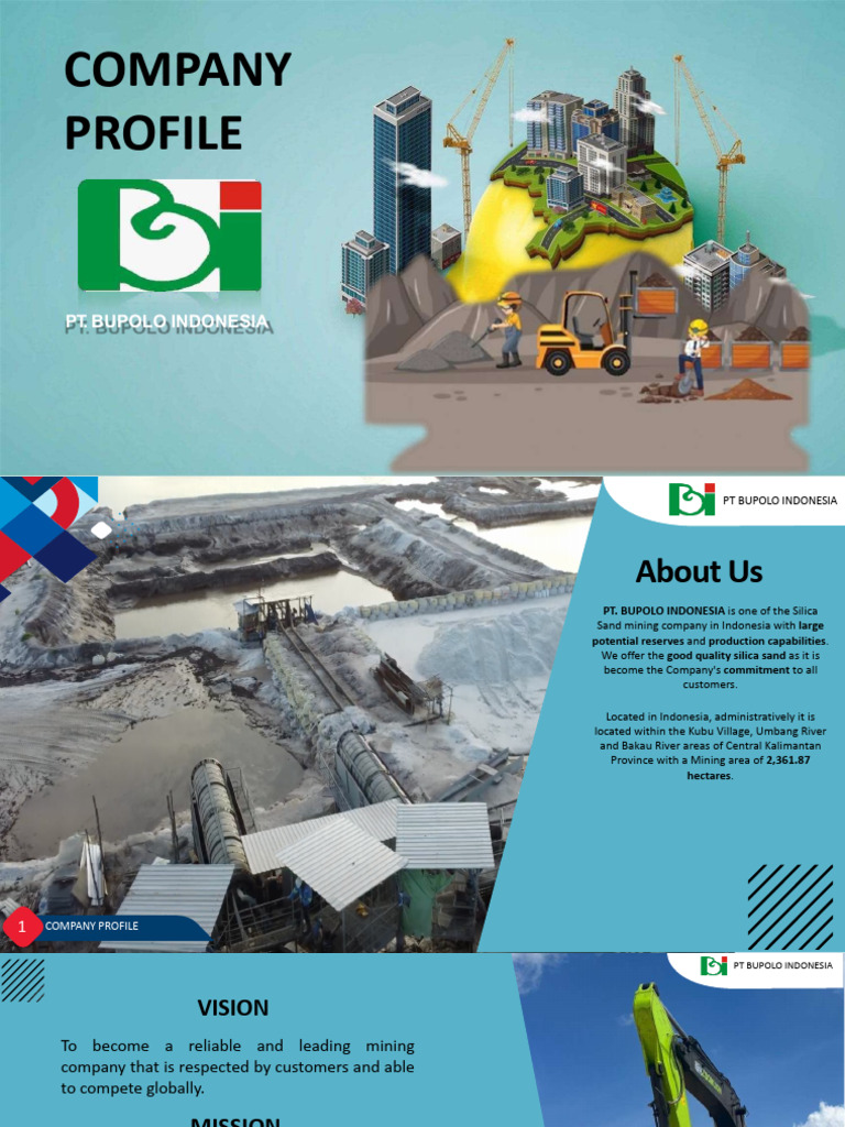 COMPANY PROFILE BUPOLO INDONESIA - New | PDF | Mining