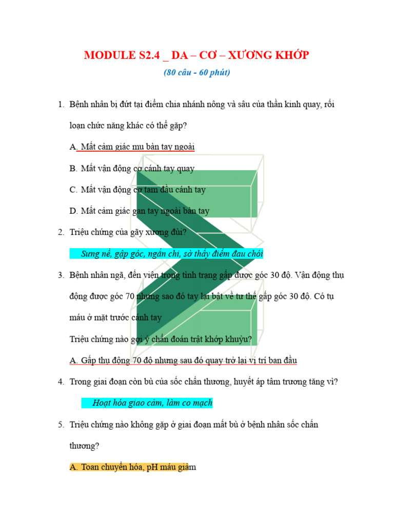 Review Module S2.4 | PDF