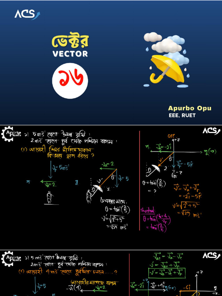 Vetor Lecture Sheet | PDF