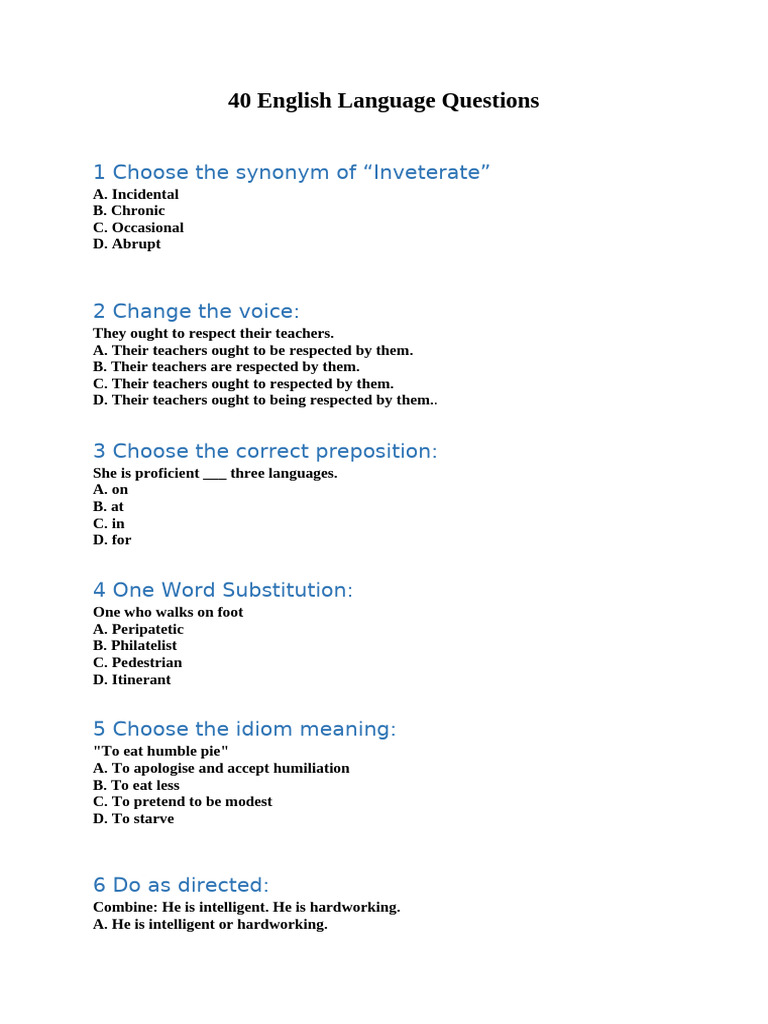 Proficiency in Language Skills | PDF | Linguistics