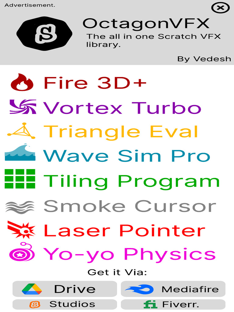 OctagonVFX: All-in-One VFX Library | PDF