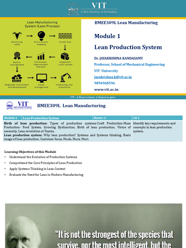 Lean Manufacturing Principles Overview | PDF | Lean Manufacturing | Toyota