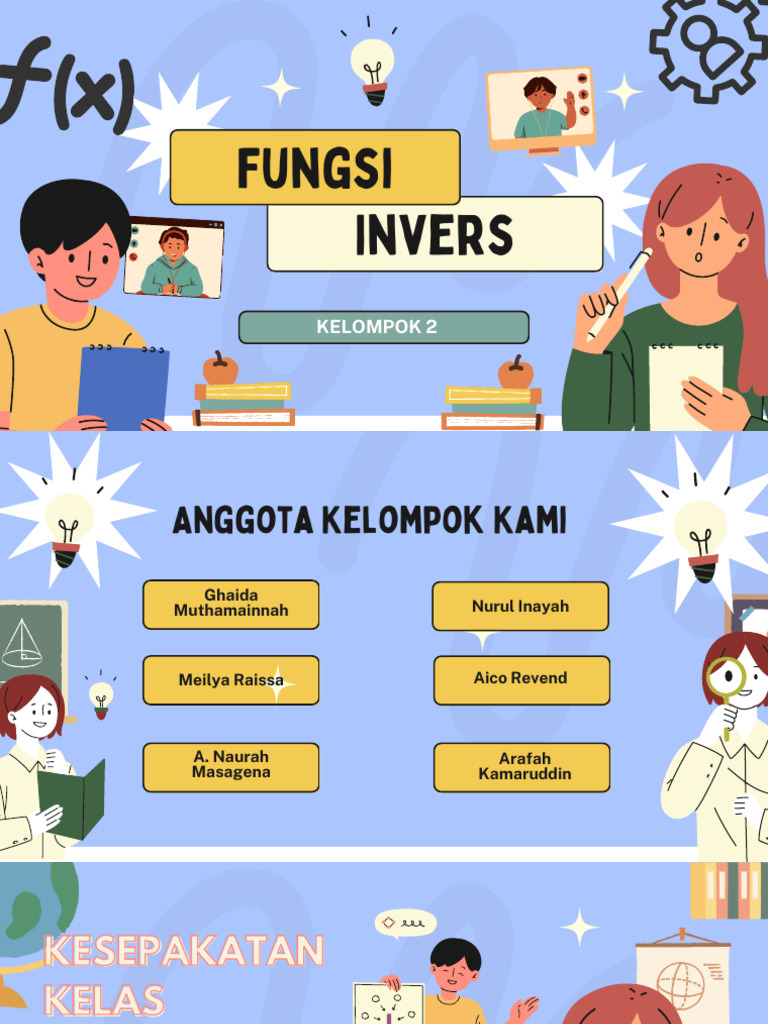 Pengertian dan Syarat Fungsi Invers | PDF