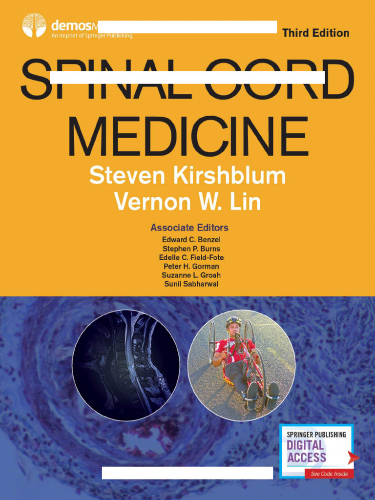 Spinal Cord Medicine, 3rd Edition | PDF | Physical Medicine And ...