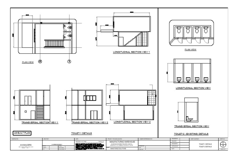 Longitudinal Section View 1 | PDF