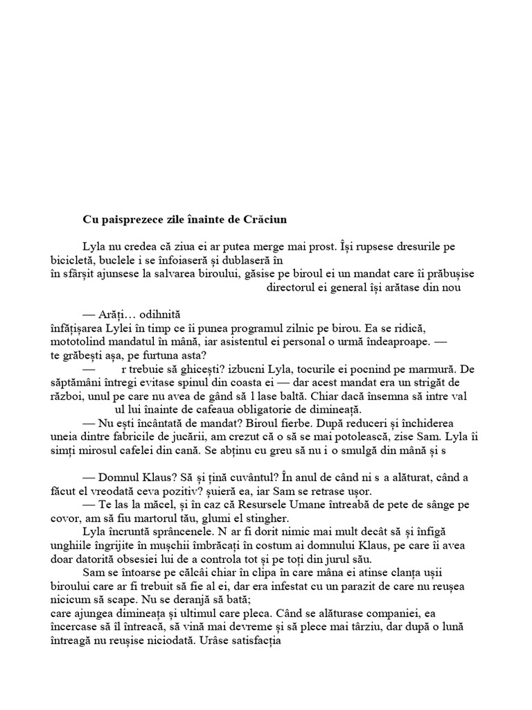 Kate Callaghan - Clauza Obraznic Sau Cuminte RO DEEPL | PDF