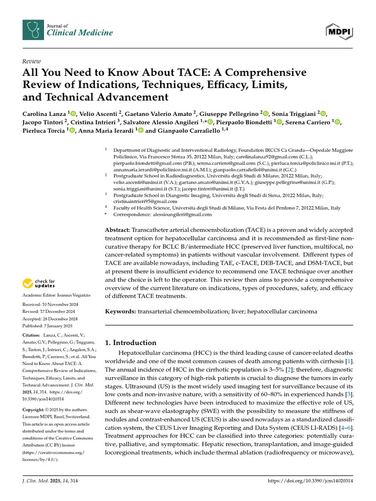 TACE Market Insights and Overview | PDF | Ct Scan | Medical Specialties