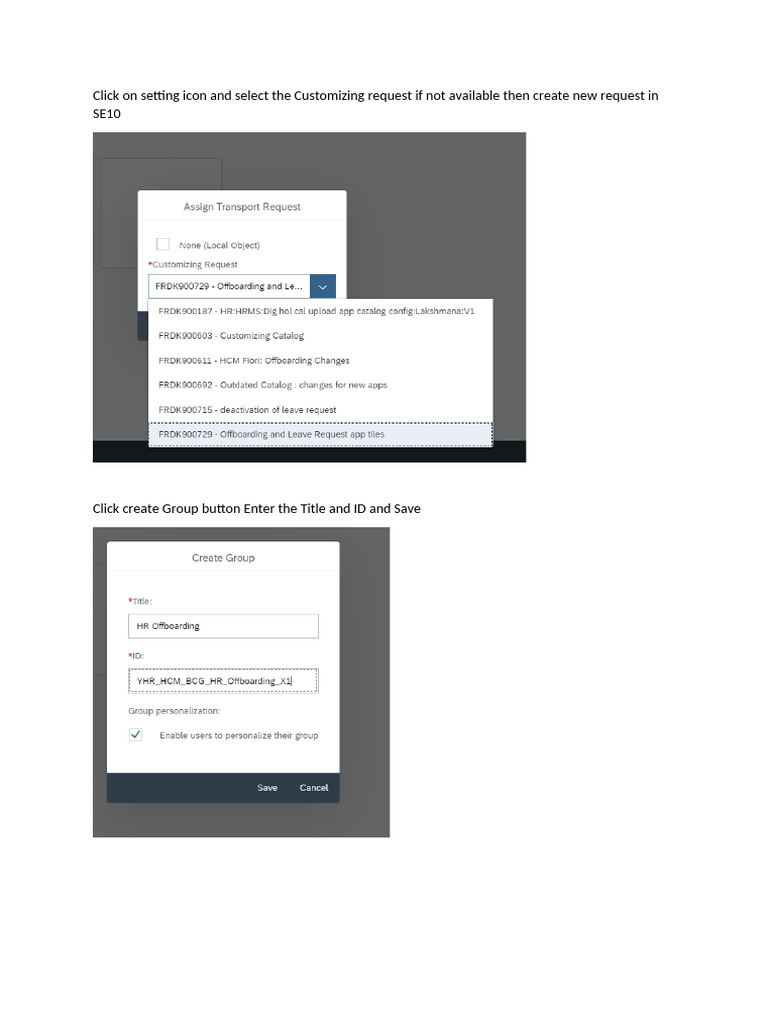 Create Group, Role and Assign To User | PDF